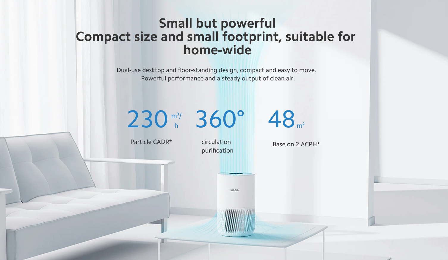 Xiaomi Smart Air Purifier 4 Compact